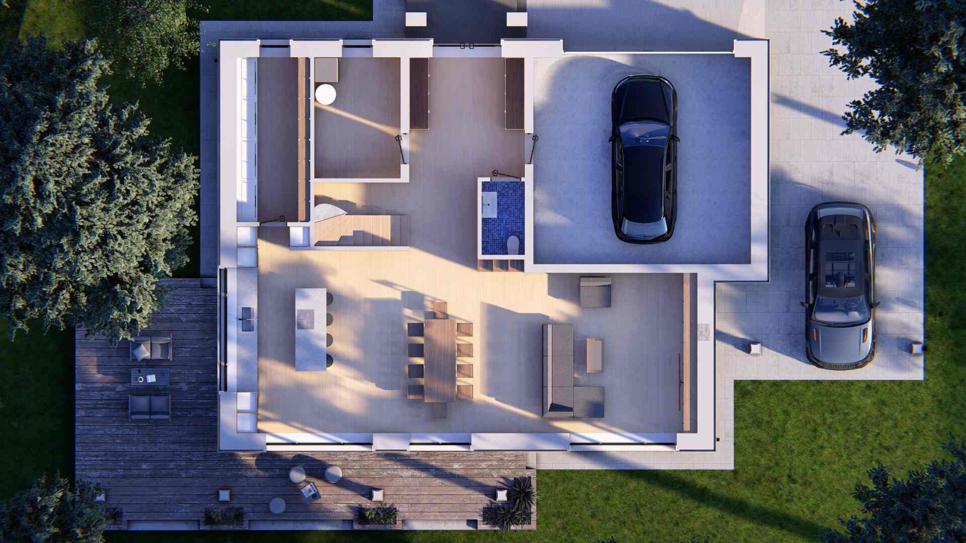 House E5 ground floor plan