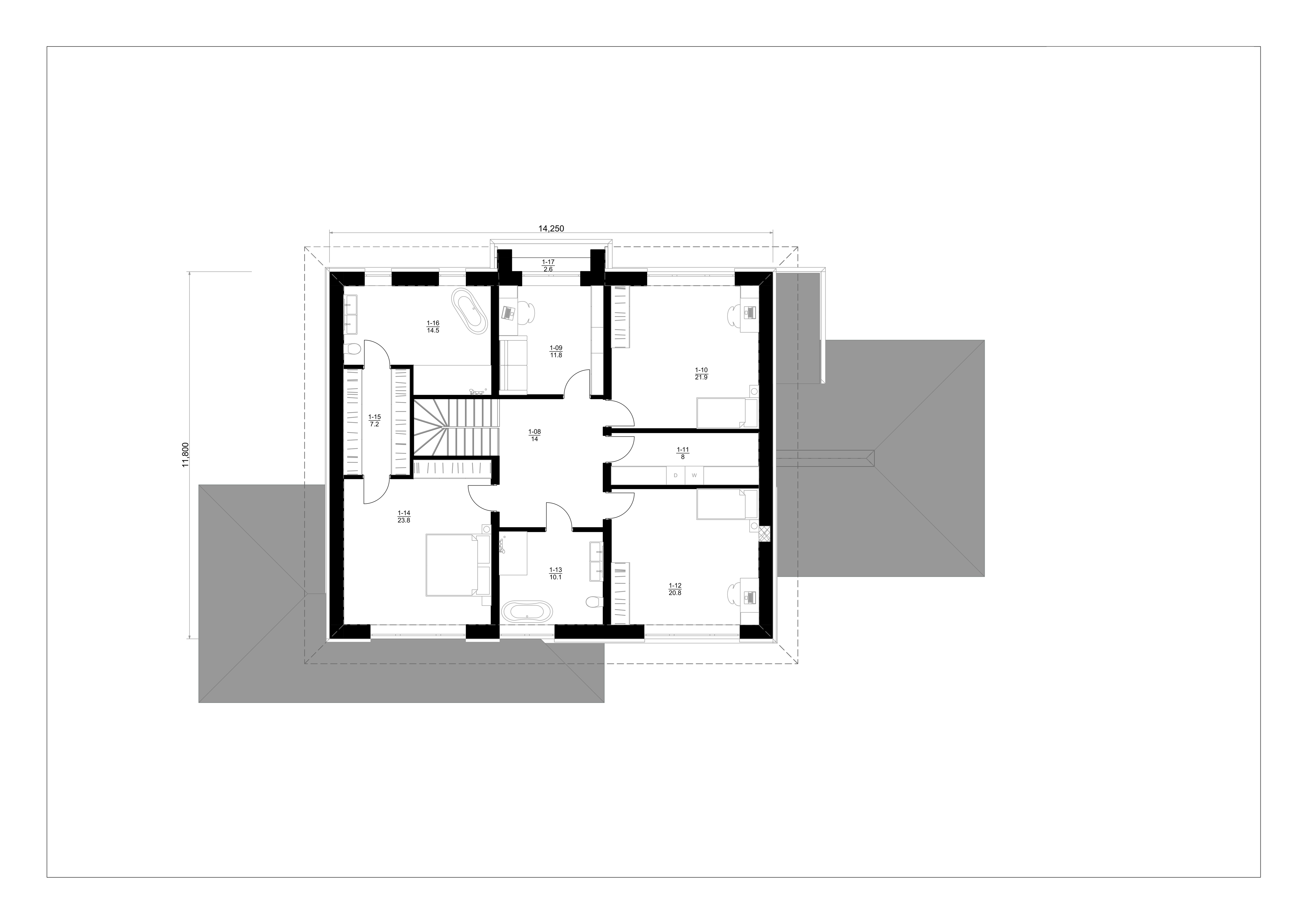 E5 upper floor plan